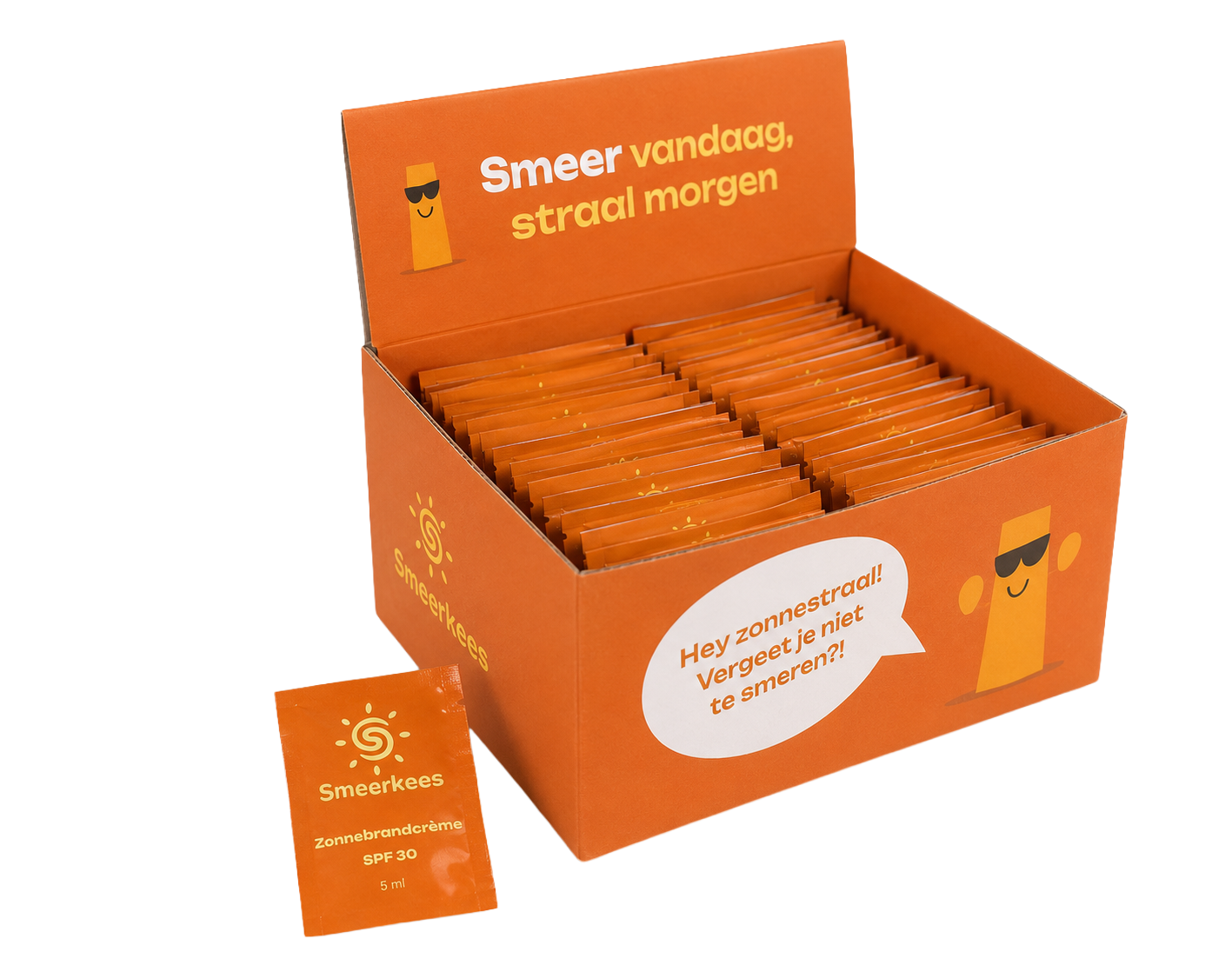 Gepersonaliseerde Zonnezakjes - 5000 stuks