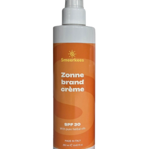 Smeerkees zonnebrand 250 ml met pomp dispenser SPF bescherming voor buitengebruik